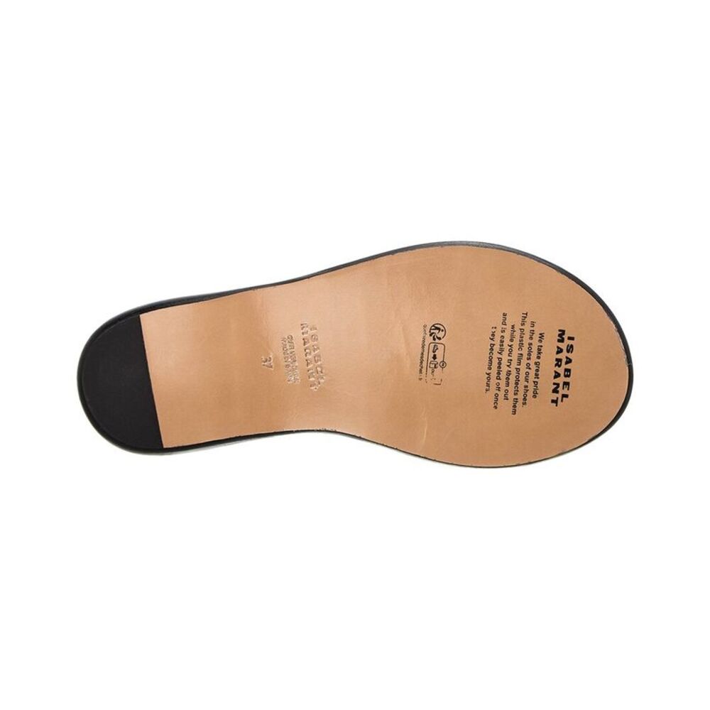 Isabel Marant Vikee Canvas & Leather Sandal, Beige - Picture 4 of 5